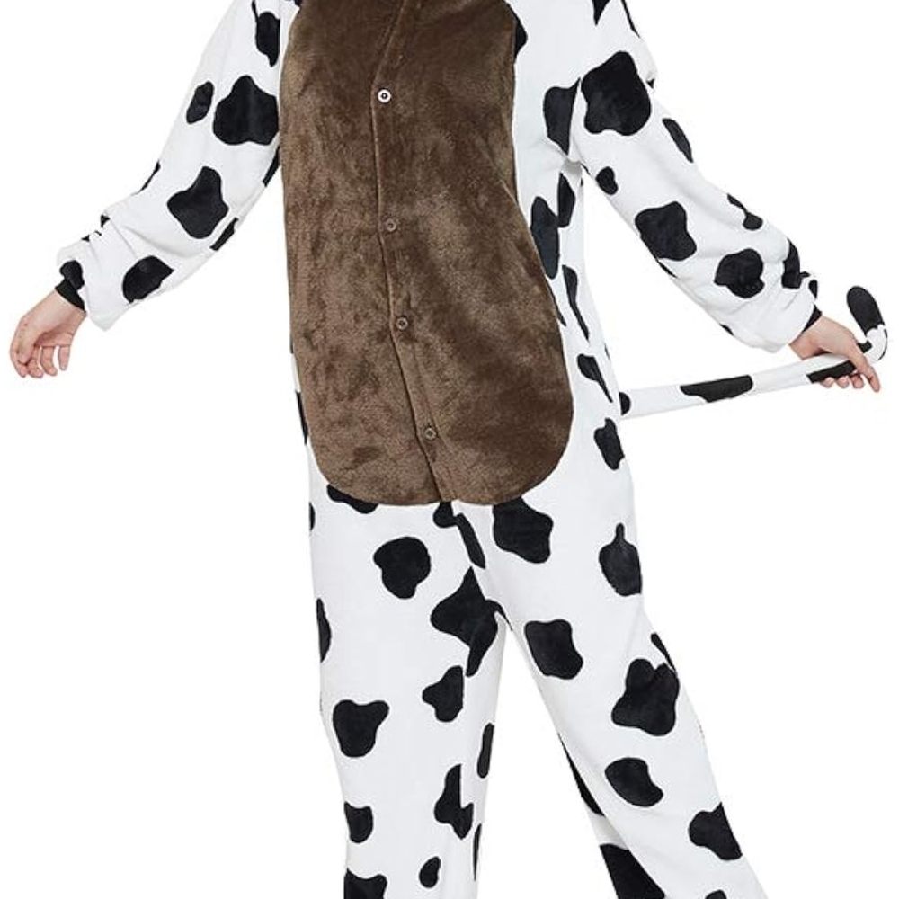 Cow Print Onesie Pajamas